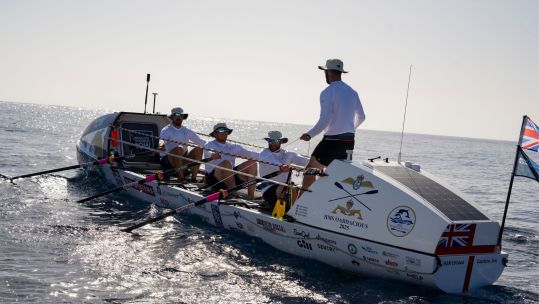 This years race marks the fifth time HMS Oardacious has taken on the gruelling endeavour 