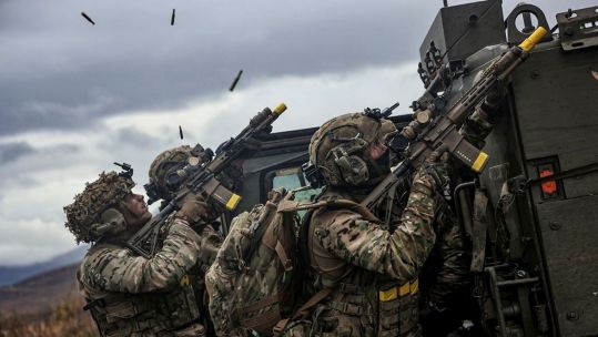 Royal Marines on Exercise Tarasiss