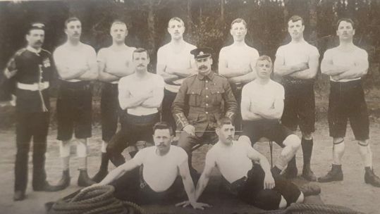 24072025 ZOOMED in Army Tug of War team 2nd Battalion Bedfordshire Regiment Credit Squadron Leader Gareth Davies