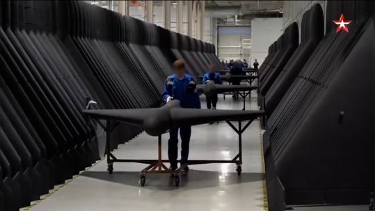 The clinical scenes from the factory floor belie the drones' deadly purpose