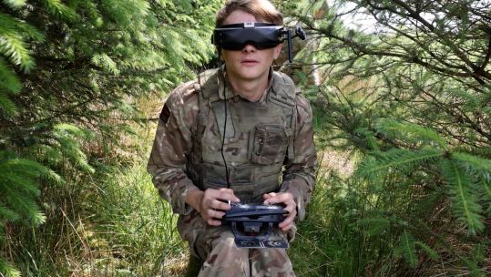  Junior ranks complete a drone course