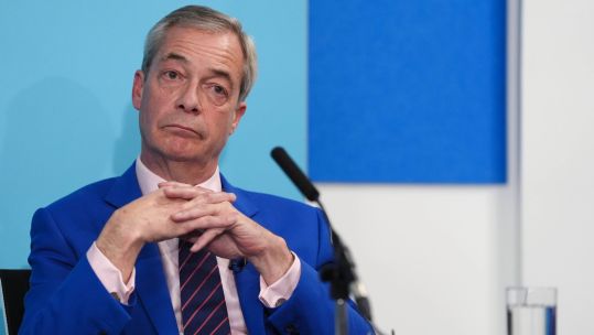 Reform Party Leader Nigel Farage