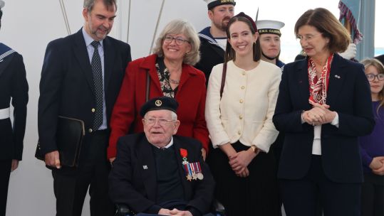27112025 John Fiddler D-Day veteran 