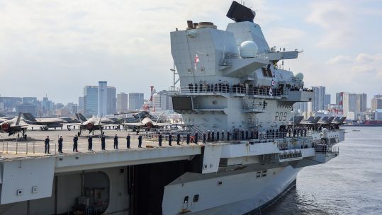 The flagship will host the Pacific Future Forum while in the Japanese capital, bringing together defence, security, and industry leaders (Picture: Royal Navy)