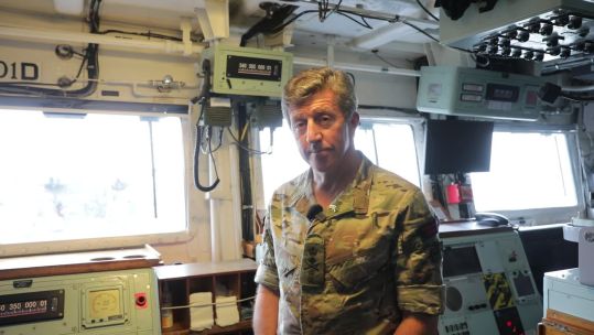 General Sir Gwyn Jenkins said the JEF can react quicker than Nato on some occasions (Picture: BFBS Radio)