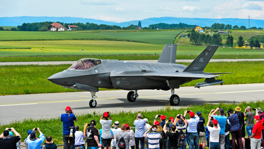 29052026 US Airforce F-35 in Switzerland in 2019 CREDIT Alamy