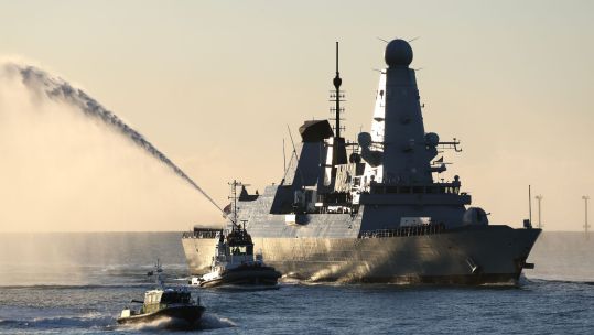 Six Type 45 destroyers will be scrapped, as the MOD pivots to cheaper hybrid Common Combat Vessels (Picture: MOD) 