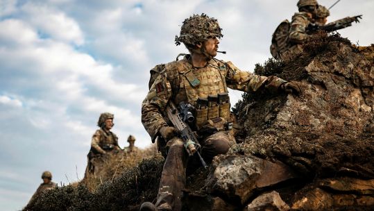 Former personnel from all three services make up the Strategic Reserve, but their terms of service do vary from branch to branch (Picture: MOD)