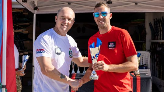 Bay to Bay winner Corporal Jack Catterall 
