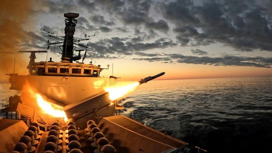 The successful test took place during Exercise Atlantic Thunder, a joint UK-US exercise to examine and evaluate weapons (Picture: MOD)