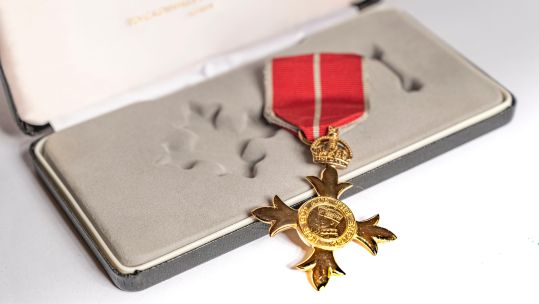  The OBE Medal - The Most Excellent Order of the British Empire is an order of chivalry, the OBE signifies an Officer of the Order