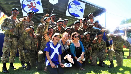 2RGR BFBS Brunei Kilts Kukris