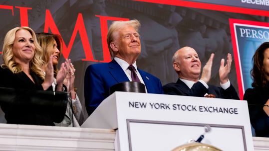 2YWYDNH U.S. President-Elect Donald J. Trump, today, Thursday, December 12, 2024, to honor President-Elect Donald J. Trump being named TIME's Person of the Year 121224 CREDIT ALamy