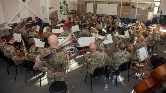 cadet forces band