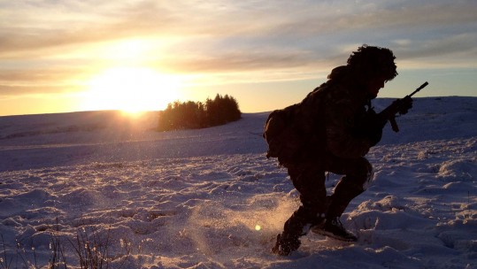 2 YORKS Put On Impressive Live-Firing Display Despite Winter Snow