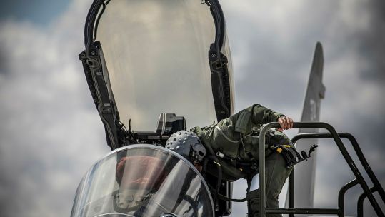 3 (F) Squadron based at Royal Air Force Coningsby return from Op Biloxi and the Air Policing role