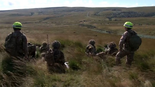 Black Watch Return To Training After Funeral Of Fallen Comrade
