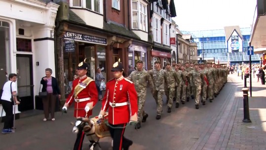 Week Long March Through Stafford