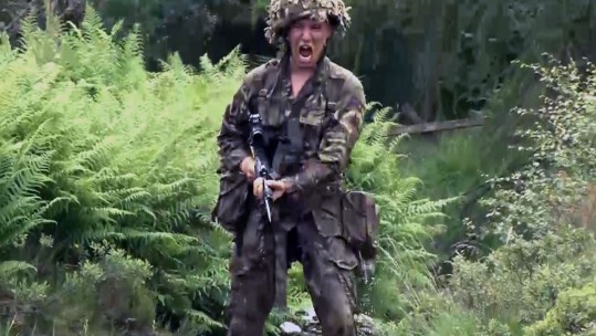 3 RIFLES hand-to-hand training