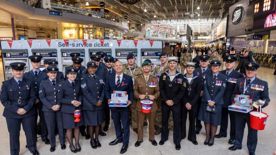 London Poppy Day, which is now in its 19th year, involved more than 3,000 Armed Forces serving personnel and volunteers (Picture: RBL)