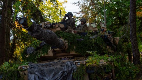 US Army soldiers assigned to the 1st Armoured Brigade Combat Team, 1st Armoured Division, participate in Exercise Combined Resolve (Picture: DVIDS)