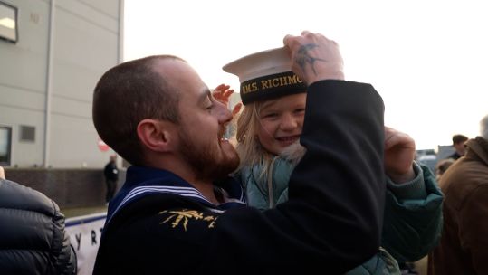 The homecoming was joyful - and long-awaited