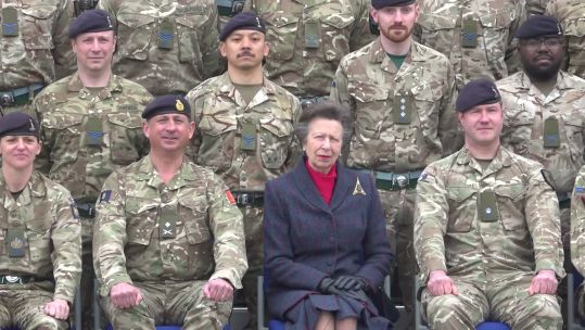 310326 Princess Anne Nato opening CREDIT BFBS