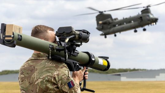 The personnel and an 'aggressor squadron' conducted training on the airfield during the day (Picture: MOD)