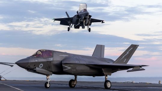 The F-35B is capable of carrying out a number of mission types including air-to-surface, electronic warfare, intelligence-gathering and air-to-air