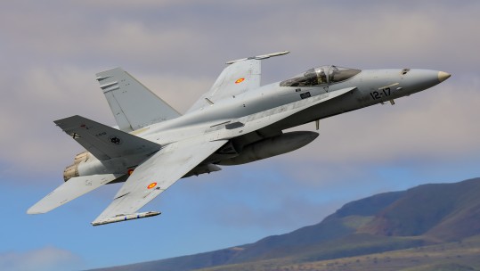Spanish F18 // Picture Credit: Raimundo Pérez Cabrera