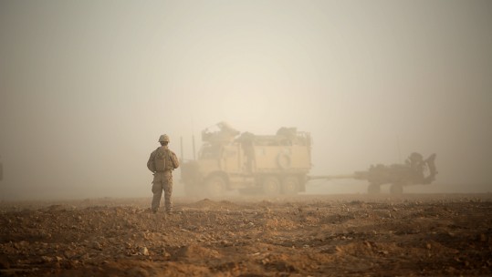US Marine in Syria (Picture: US Department of Defense).