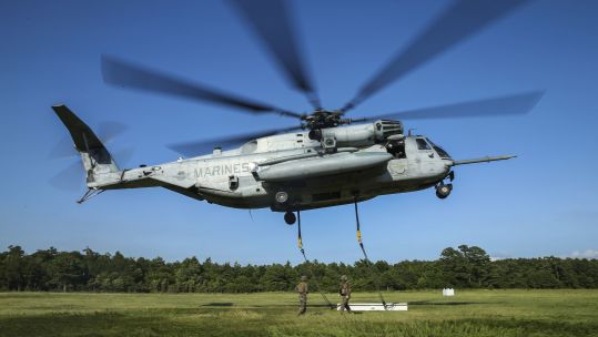 CH-53 transport helicopter
