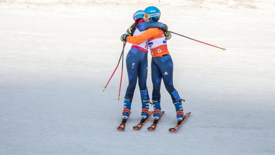 Jen Kehoe and Menna Fitzpatrick Winter Paralympics