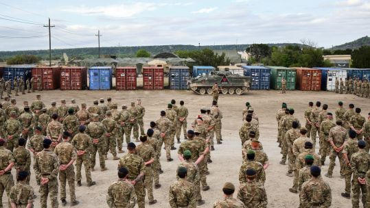 Cover image: Troops from the UK, US and France are deployed on Exercise Warfighter (Picture: British Army).
