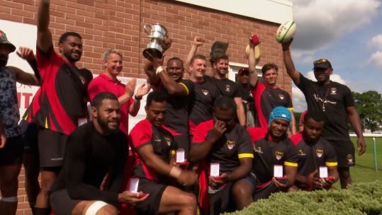 4 Regiment RLC wins Army rugby 7s CREDIT BFBS DATE 18072024.jpg