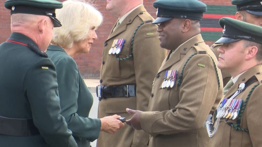 4 Rifles Op Toral Medals Duchess of Cornwall