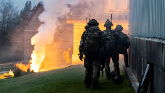 Royal Marines during Exercise Joint Warrior