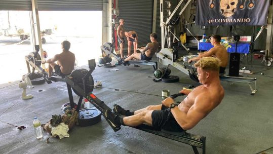 42 Commando Royal Marines rowing length of UK coast for Royal Marines Charity 24082021 CREDIT RFA Fort Victoria TWITTER