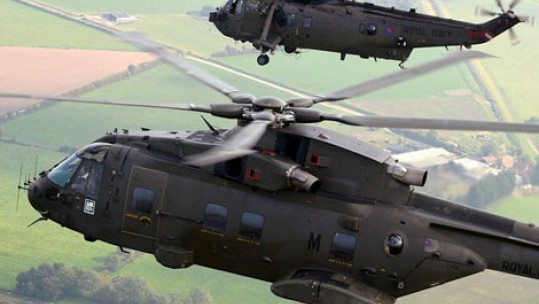 Royal Navy Pilots in Salisbury Plain Exercise