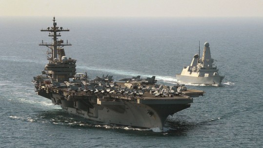 HMS Defender in Cyprus Stop