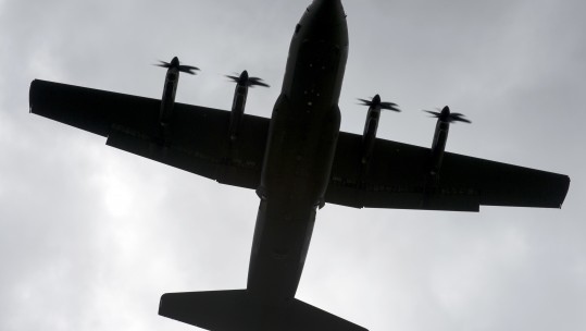 C-130 Hercules Flyover