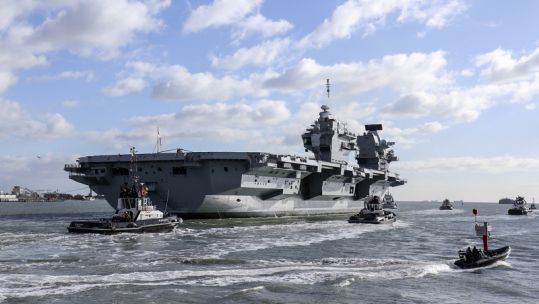 HMS Queen Elizabeth Crown Copyright 2019 