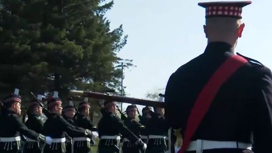 The Edinburgh Garrison’s Sergeant Major, Warrant Officer Class One Anthony Gibson said: “Preparation is key to put on that military spectacle. “UKPLC is held highly in regard by the world  for its prompt and pageantry, and rightly so because of the effort that goes in from the junior soldier on parade to the highest rank on parade.”