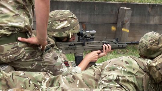 Forces Wives Take On Military Challenge