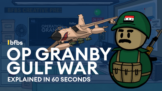 Op Granby In 60 Seconds. Credit BFBS Creative
