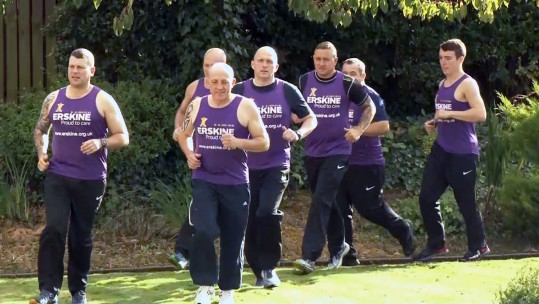 7 SCOTS charity marathon training