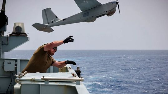 The specialist 700X Naval Air Squadron will mark its fifth anniversary next month by bringing a new drone helicopter into its fleet (Picture: Royal Navy)