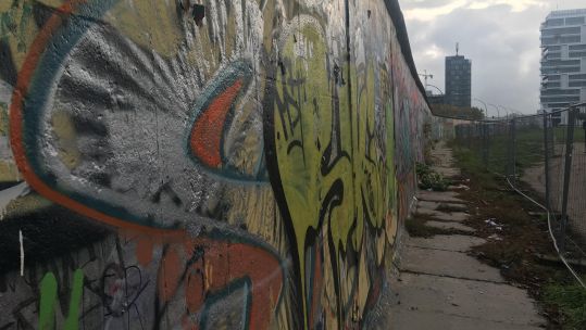 Berlin Wall. credit BFBS