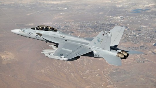 Boeing EA-18G Growlers.