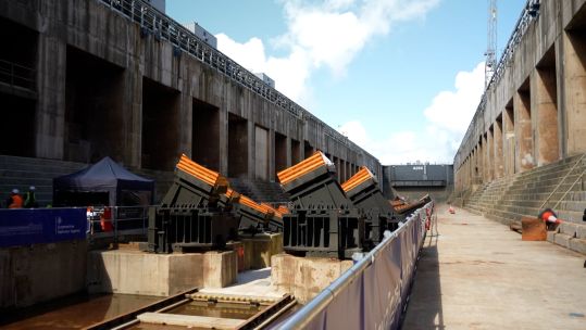9 Dock dry dock Babcock submarine facility in Plymouth